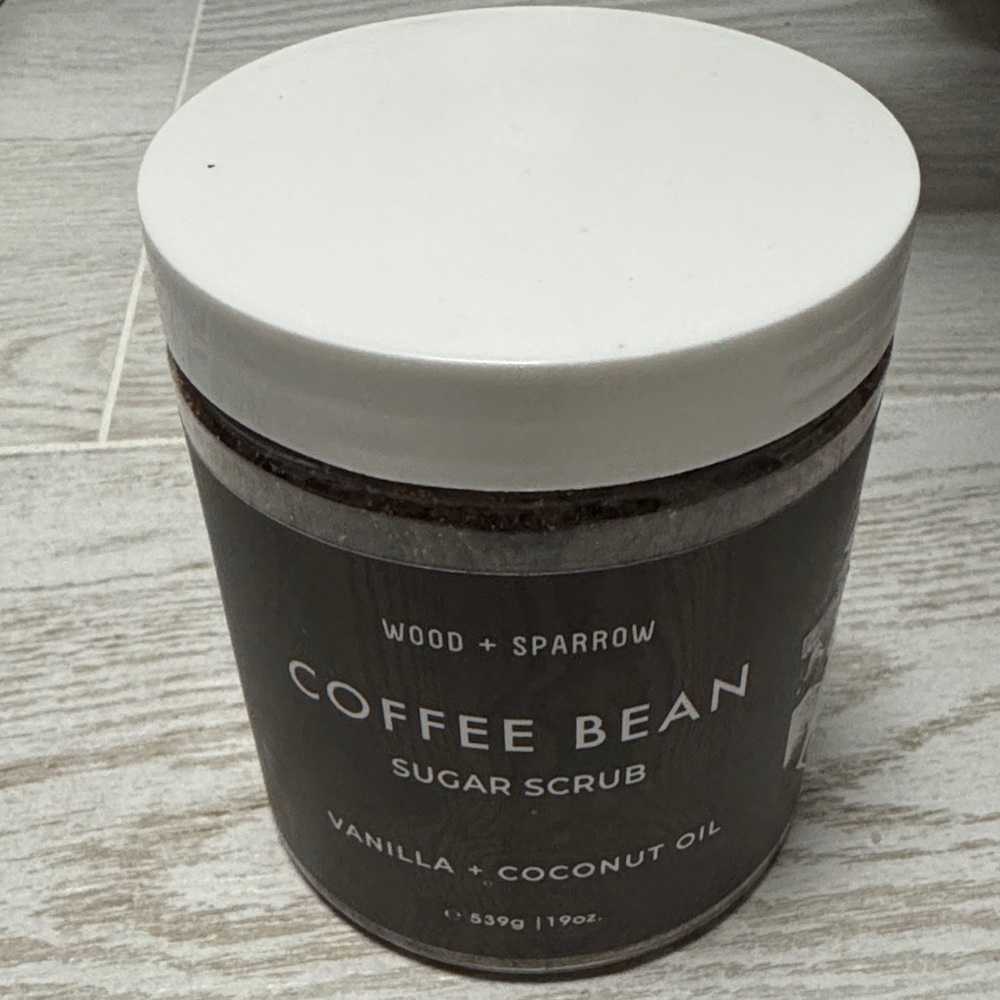 Coffee Bean Sugar Scrub ☕️ 🥥
